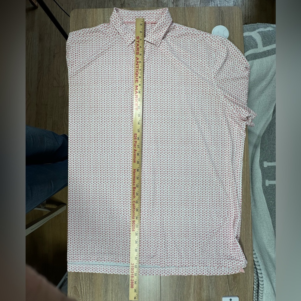 NEW JOHNNIE-O enzo printed polo in tango - Picture 11 of 12